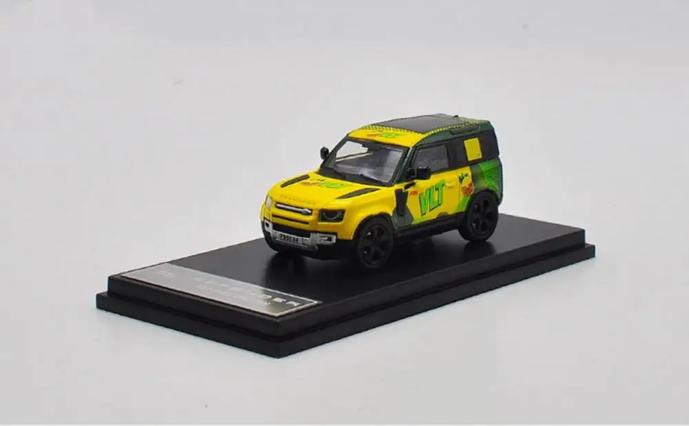 1/64 масштаб Lan * d Rover Новый Defender VLT версия коллекционные модели автомобилей