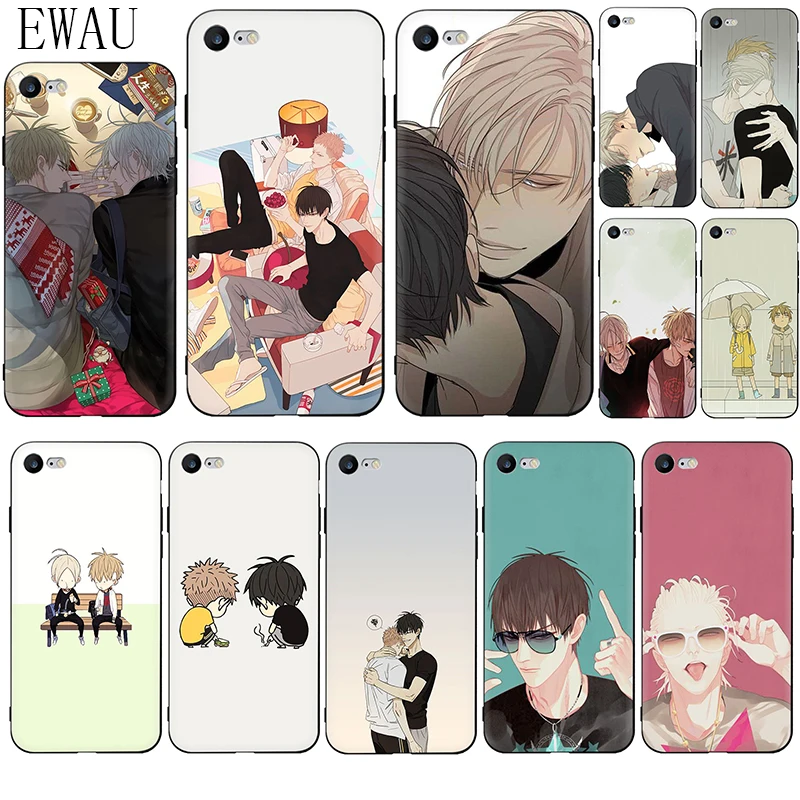 Мягкий силиконовый чехол для телефона EWAU 19 дней iphone 12 Mini X XR XS 11 Pro Max SE 2020 5 5s 6 6s 7 8