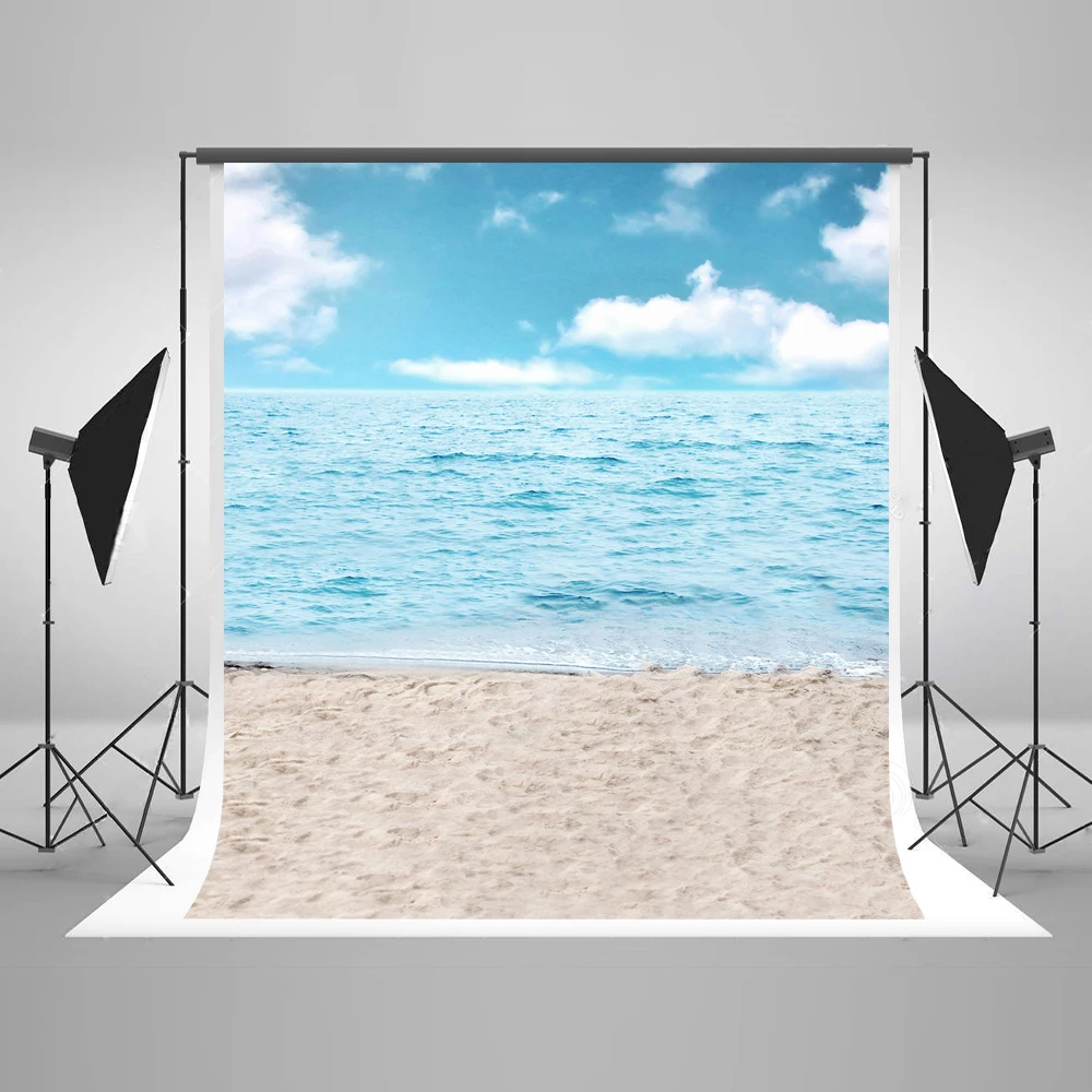VinylBDS 6.5x10ft морской пляж Детский фон для фотосъемки детский фотостудии |