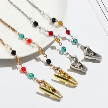 

1PC Adjustable Mask Lanyards Anti-lost Glasses Chain With Clips Necklace Strap Mask Holder Ear Saver Holder School Supplies