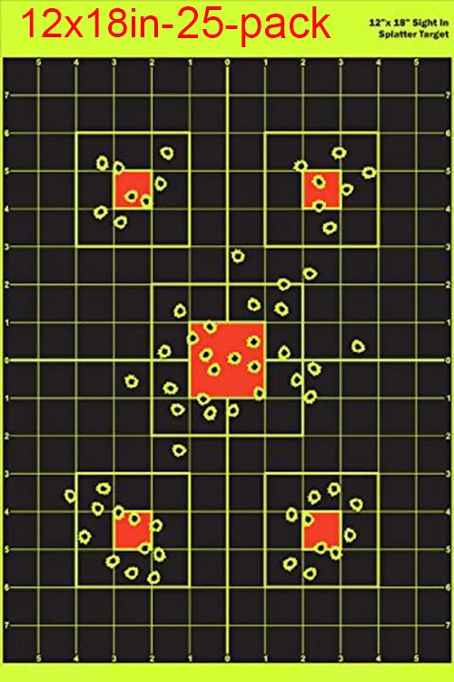 50 шт. наклейки Мишень 12x18 дюймов прицел в стрельбе мишень самоклеящаяся этикетка охотничья воздушная винтовка bb пистолет для стрелковой практики