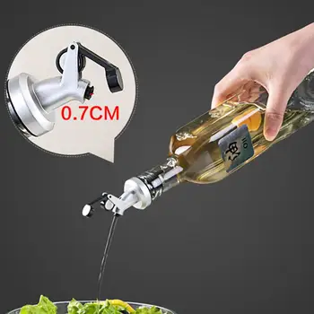 

Automatic Opening And Closing Glass Oil Pot Leak-Proof Kitchen Oil Jar Household Soy Sauce Vinegar Seasoning Bottle