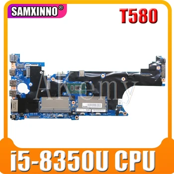 

Laptop motherboard For LENOVO Thinkpad T580 Core SR3L9 i5-8350U Mainboard 17812-1 01YR250