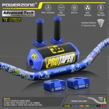 Руль для Pro Taper Pack Bar 1-1/" Классическая дверная ручка барные Колодки Ручки Pit Pro Racing Dirt Pit Bike мотоцикл с адаптер cnc