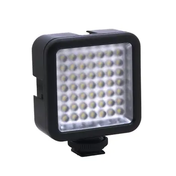 

Ulanzi Mini LED Video Light on-Camera, DSLR Photo Fill Lighting Flash Lamp with 3 Cold Shoe Mount for Microphones/Light Panel