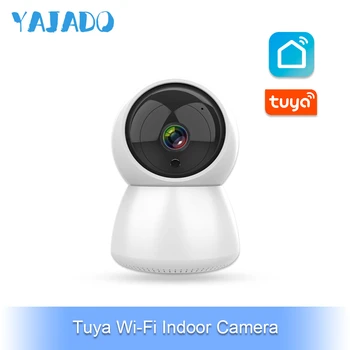 

YAJADO Tuya WiFi Indoor Camera 720P&1080P HD IP Camera Baby Monitor Intercom Rotation Night Vision Function Android iOS APP