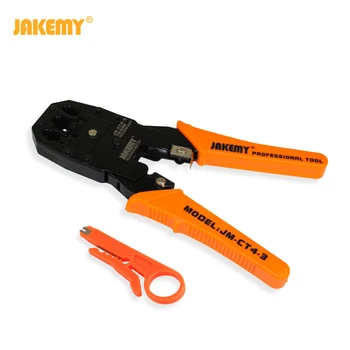 

1PC Multifunctional Clamp With Test Wire 8P6P4P Telephone Network Press Wire Crystal Head Network Clamp With High Quality