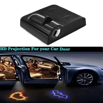 

LED Atmosphere Projector Courtesy Lights Welcome Lights For Car Door Decoration Shadow Light Laser Emblem Sensor Ground Lamps