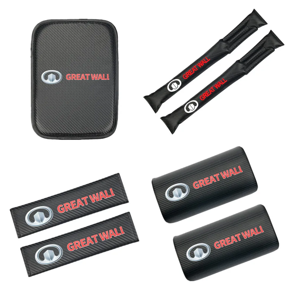 3D хлопок фланель углеродного волокна Защитный чехол для Great Wall Haval Hover H3 H5 H6 H7 H9 эмблема M4