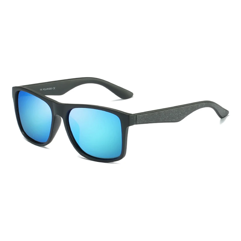 KEITHION поляризованные солнцезащитные очки мужские водительские оттенки мужские солнцезащитные очки для мужчин Ретро Дешевые Роскошные брендовые дизайнерские очки De sol - Цвет линз: Blue mirror