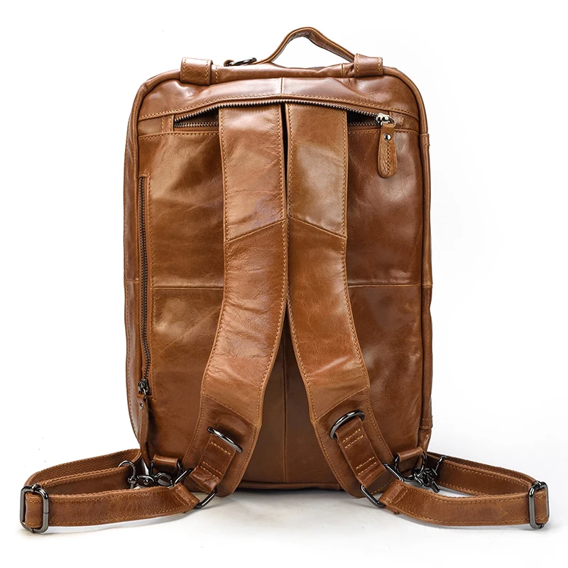 MAHEU, натуральная кожа, мужской портфель для путешествий, сумка-тоут, 3 в 1, сумка, 15,6 дюймов, сумка для ноутбука, выходные сумки, Воловья кожа, деловая сумка-тоут