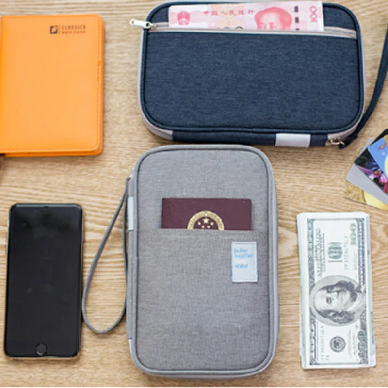 

Women Travel Organizer Passport Holder Card Package Credit Card Holder Wallet Document Package Fashion Multi Pockets Card Pack