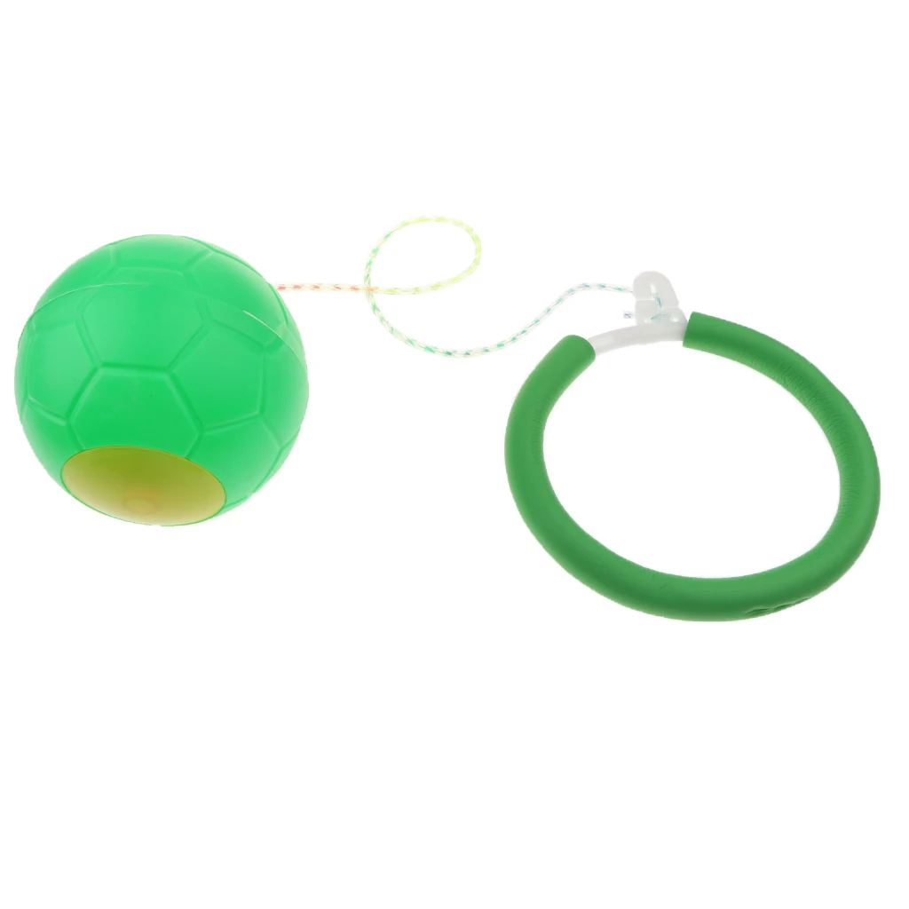 6 Colors for Choice Outdoor Sports Playground Exercise Activity Toys Kids Fitness Ankle Skip Ball Hop the Rope Swinging Toy 