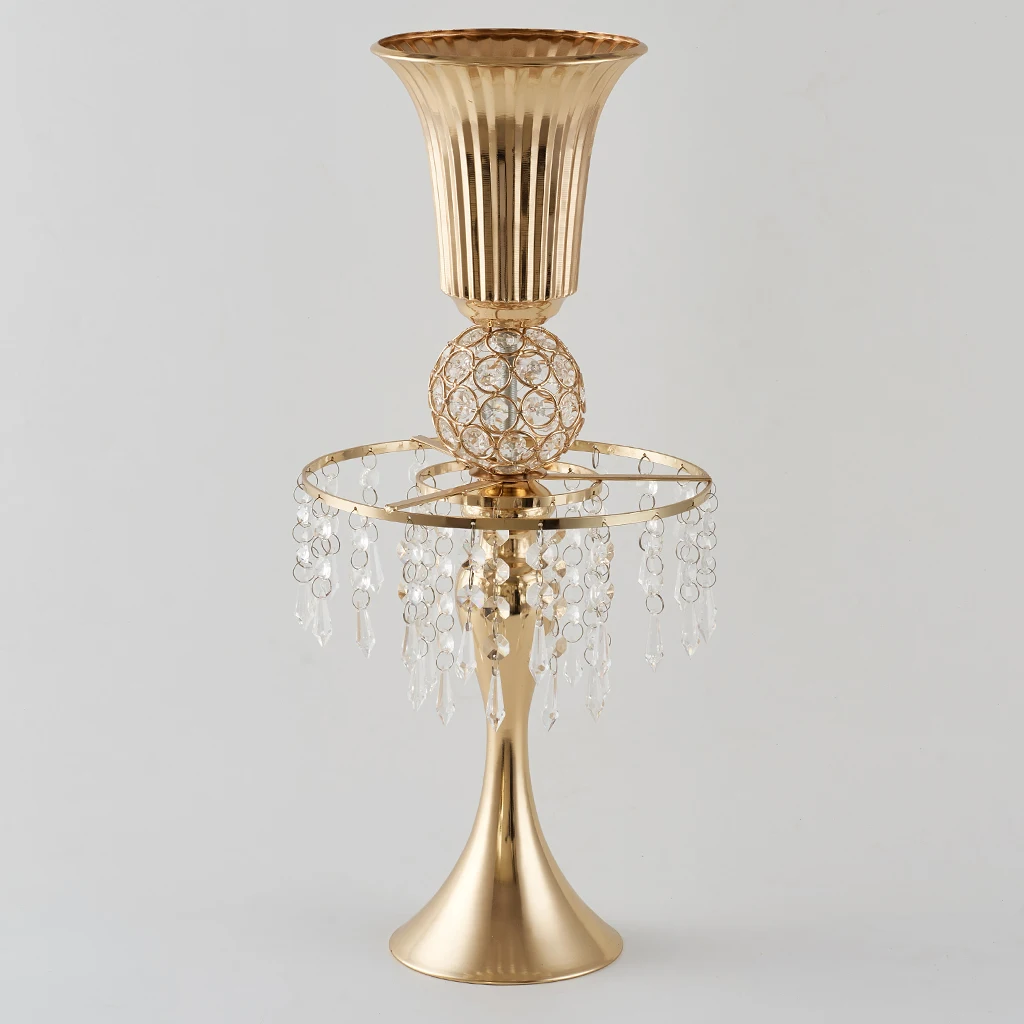 Iron Candle Holder Tabletop Candlestick for Home Desktop Wedding Party Decor