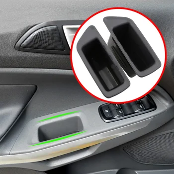 

2pcs Car Front Door Storage Box Container Holder For Ford Ecosport 2018 2019 Car Styling Accessories
