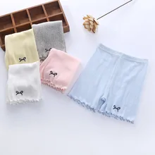 Летняя Новинка; стильная детская одежда с вышивкой; Детские шорты для девочек; леггинсы из сетчатого хлопка; леггинсы для девочек