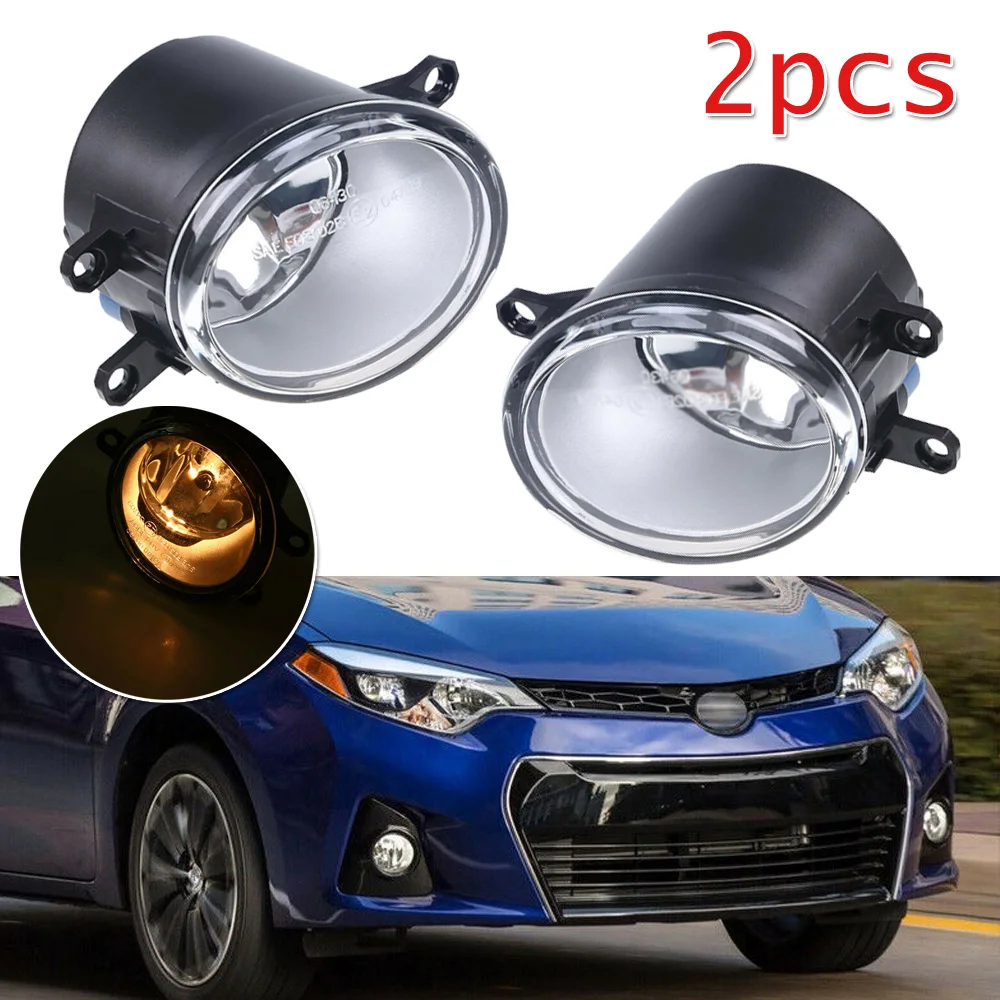 2 шт. H11 55 Вт прозрачное туман светильник фар дальнего света 12V для Toyota 4runner 2010-14