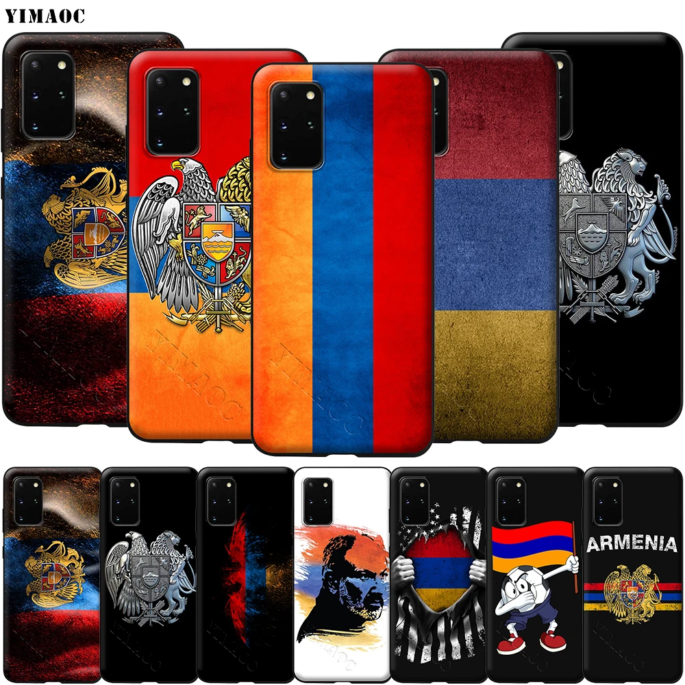 YIMAOC Armenia Armenians чехол с флагом для Samsung Galaxy A7 A8 A9 A10 A20 A30 A40 A50 A70 M10 M20 M30 S10 S10e J6 Plus |
