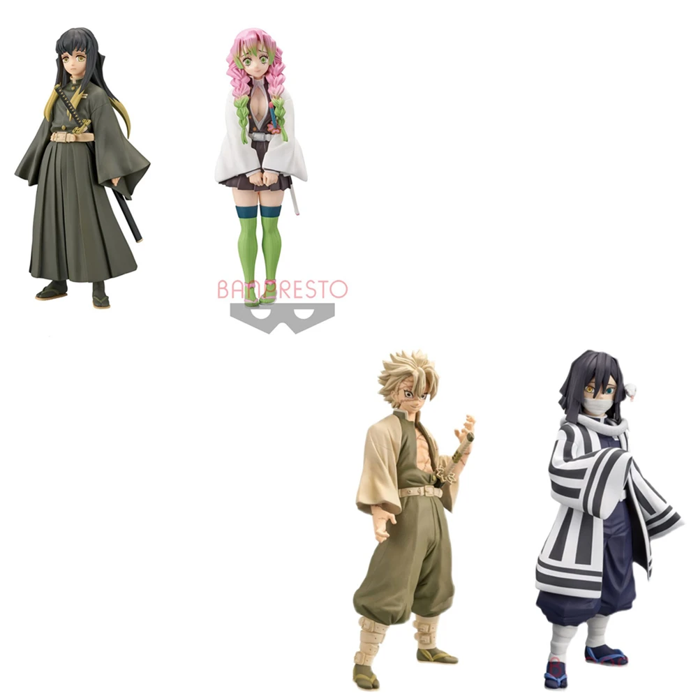 Photo Product Cuteanime 100% Original Banpresto Demon Slayer Kanroji Mitsuri Tokitou Muichir Figure PVC Action Model Toys Anime Figure