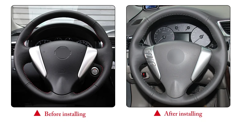 for Nissan Versa steering wheel cover
