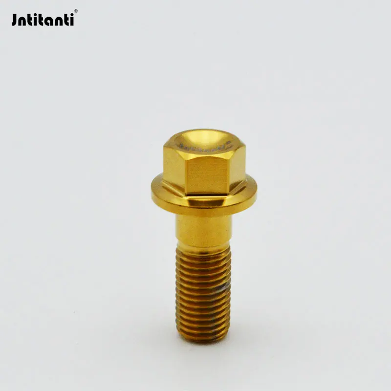 

Jntitanti Gr5 титановый шестигранный фланцевый болт M8 * Lmm для мотоцикла автомобиля
