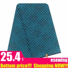 Черно-белая африканская ткань настоящий Анкара Африканский Воск Принт 6 ярдов/партия для женщин Свадебное платье