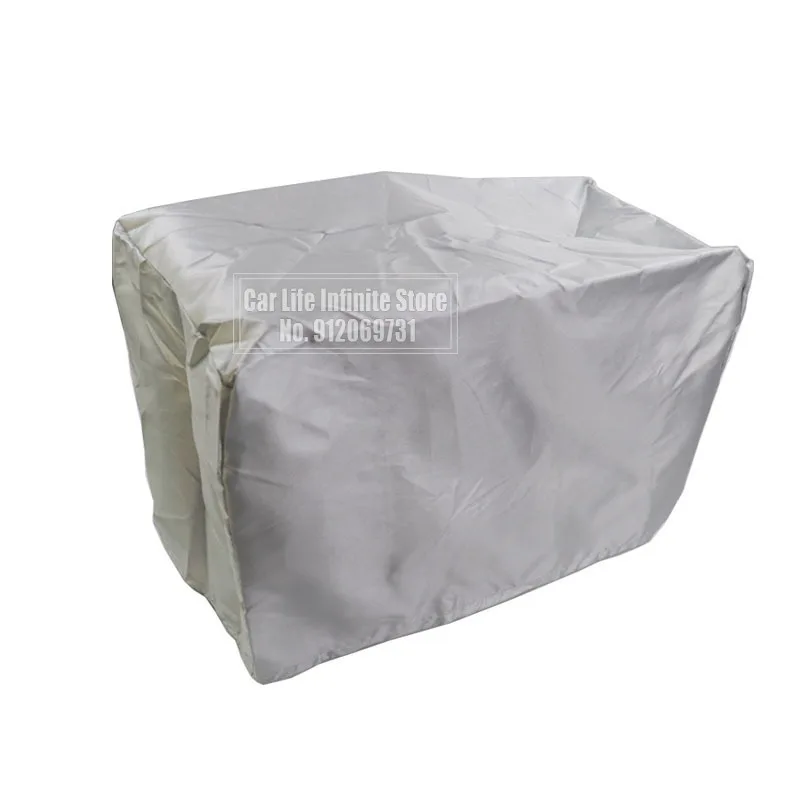 Waterproof Yacht Half Outboard Motor Engine Boat Cover Anti UV Dustproof Cover Marine Engine Protector Canvas 210D 15-250HP boat cover,fishing boat cover,outboard motor cover