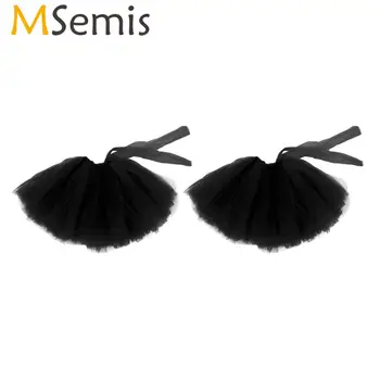 

MSemis Wrist Cuffs Fashion Ruffled Tulle Bracelet Lace False Sleeves Wrist Cuffs Women Girls Wedding Dancing Costume Accessories