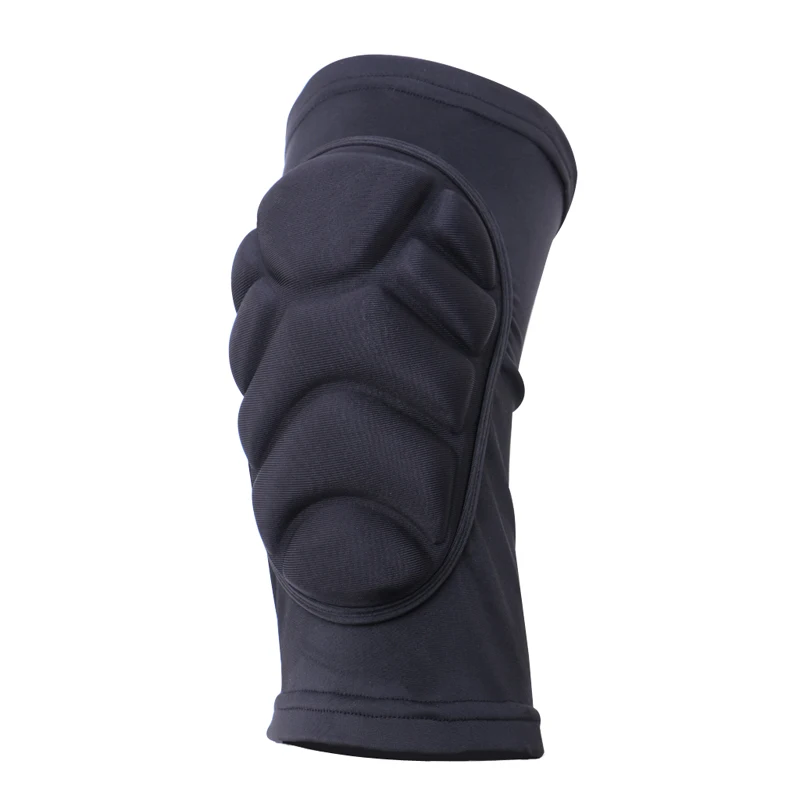 Leg Knee Patella Support Sports Brace Wrap Protector Pad Sleeve Guard Black