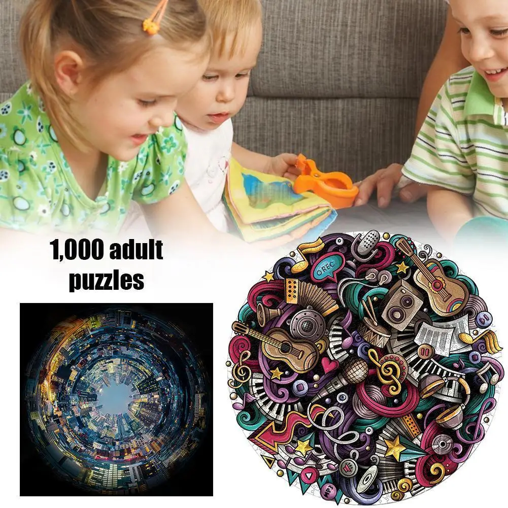 Пазл для взрослых 1000 штук звездное небо космический путешественник головоломка