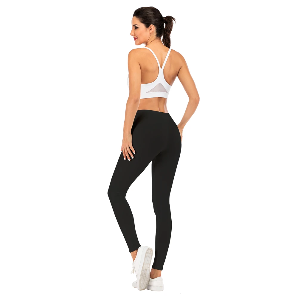 Brand Sexy Women Black Legging Fitness leggins Fashion Slim legins High Waist Leggings Woman Pants tights for women