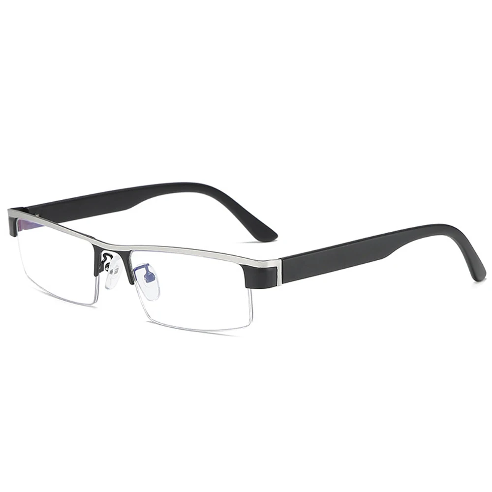 С защитой от УФ светильник очки для чтения Для мужчин прямоугольник полу обод