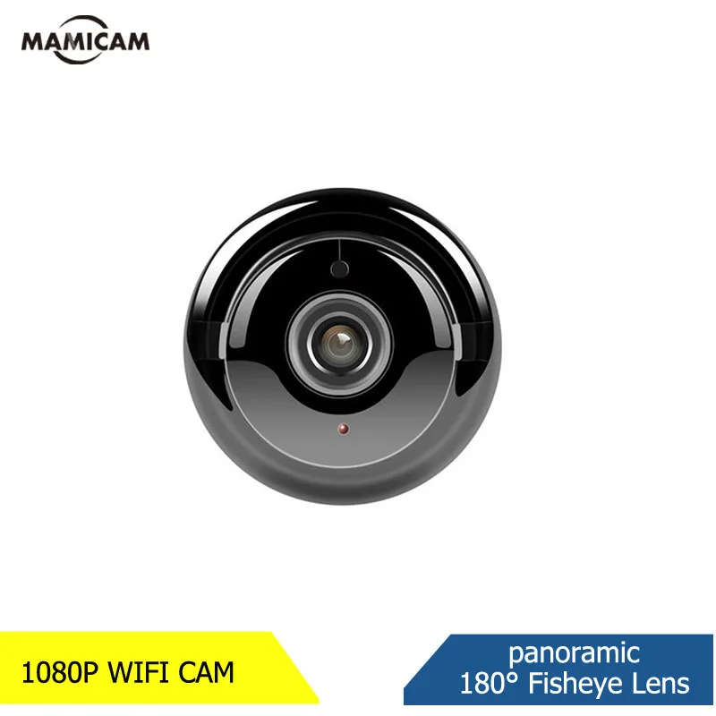 Мини Wifi Беспроводная ip камера для домашней безопасности 1080P 2MP Full HD купольная