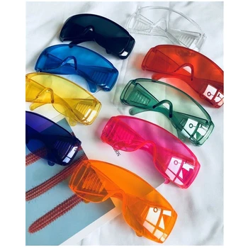

2020 New Women Men Multi Colors Safety Goggles Eye Protection Anti Fog Clear Vent Protective Glasses Lab Work Accessories