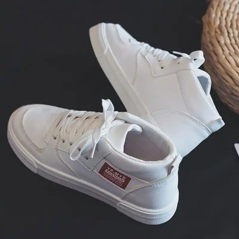 ladies leather high tops