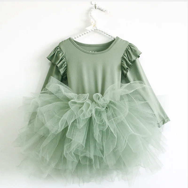 Baby Girl Princess Dress 1-10Y Party Pageant Dance Clothes
