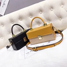 Модные женские сумки в коробке, дизайнерские Брендовые женские сумки через плечо, роскошные сумки через плечо из искусственной кожи, маленькие кошельки sac2019