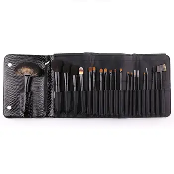

2020 New 21Pcs Natural Goat Hair Makeup Brushes Set Powder Foundation Eyeshadow Eyebrow Professional Make Up Tools