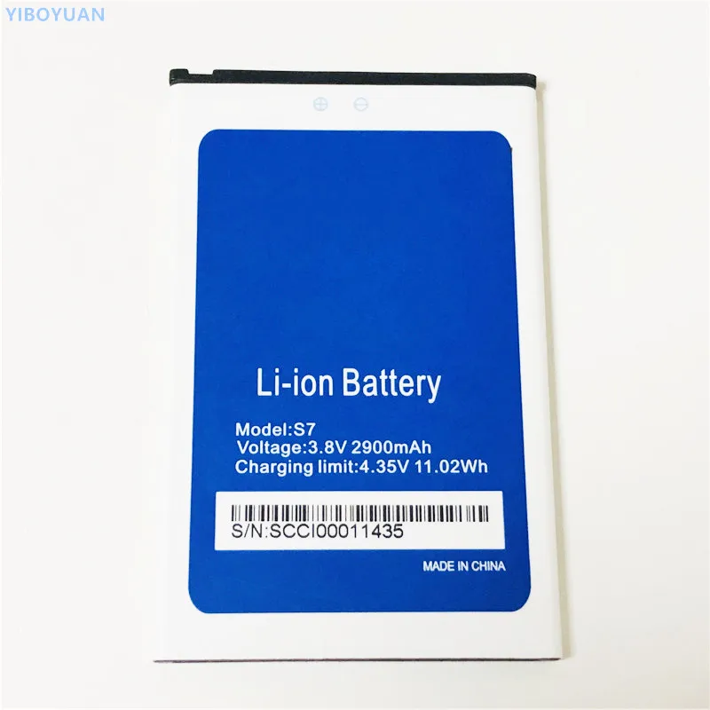 3,8 V 2900mAh для HOMTOM S7 Батарея