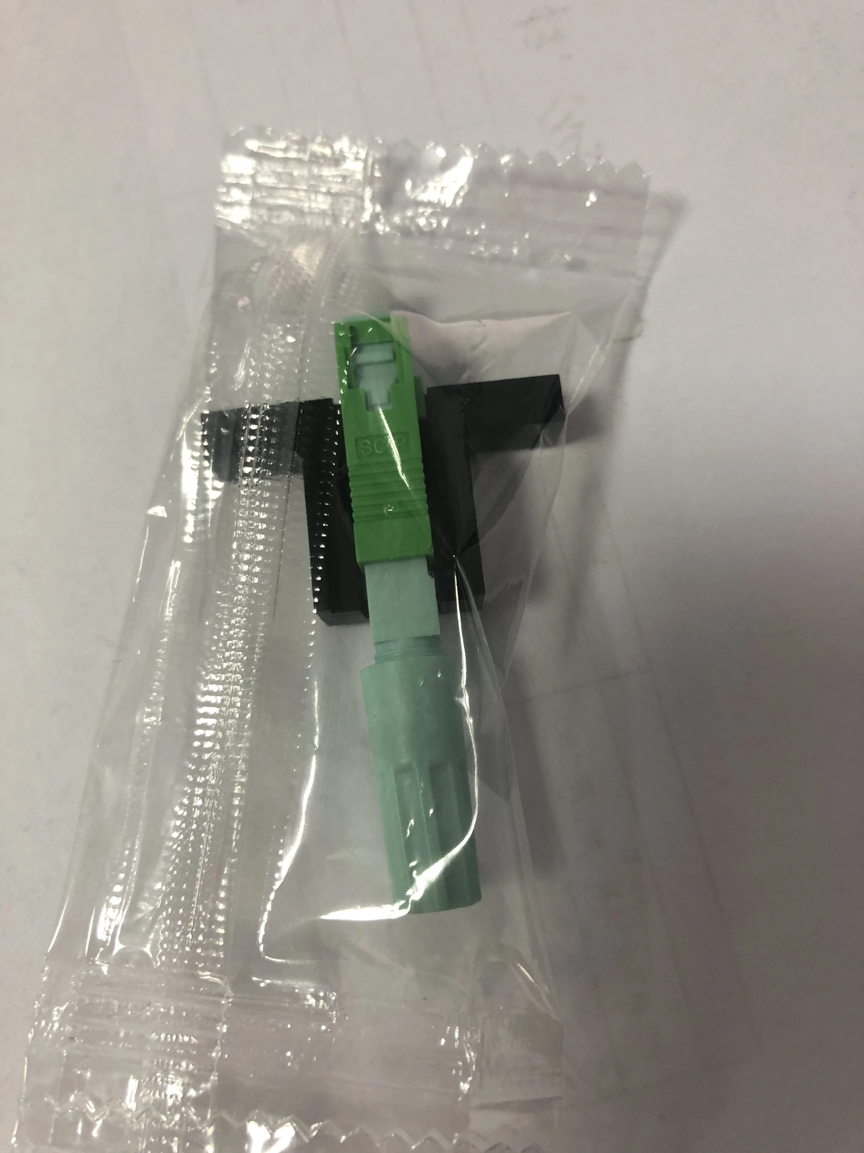 

100 PCS/ Lot SC APC Fast Connector Single-Mode Connector FTTH Tool Cold Connector Tool Fiber Optic Fast Connnector New Model