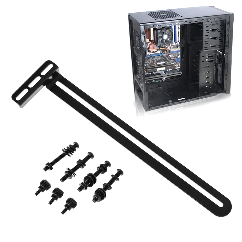

For PCI Side-Blown Graphics Card Cooling Fan Mount Bracket Holder Universal