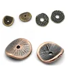 DoreenBeads Zinc Metal Alloy Spacer Beads Irregular Antique Bronze Pattern Color Jewelry DIY Findings Handmade Accessories,20PCs ► Photo 2/6