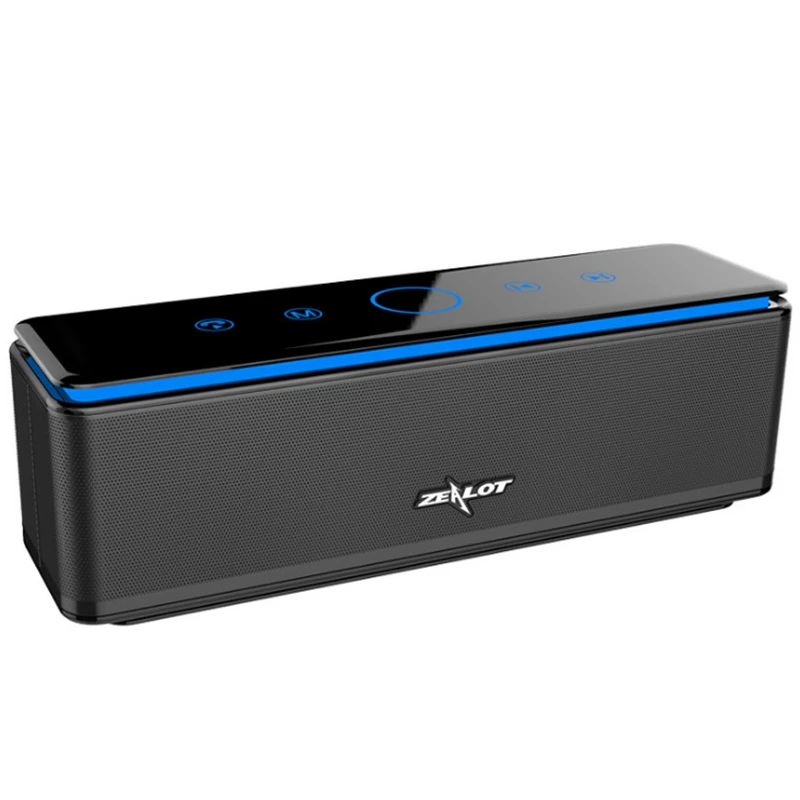  ZEALOT S7 Contact Control Bluetooth Speaker Subwoofer Portable Small Speaker Outdoor Mobile Phone W