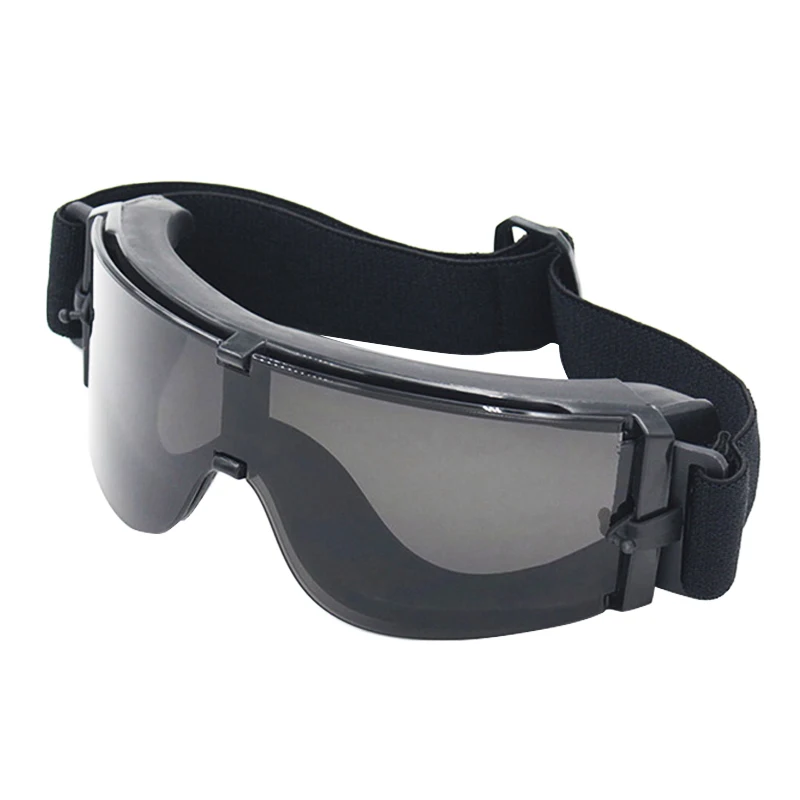 

Black Military Shooting Hunting Combat Safety Googles Glasses Tactical Paintball Airsoft Googles Outdoor Sports Mens Glasses