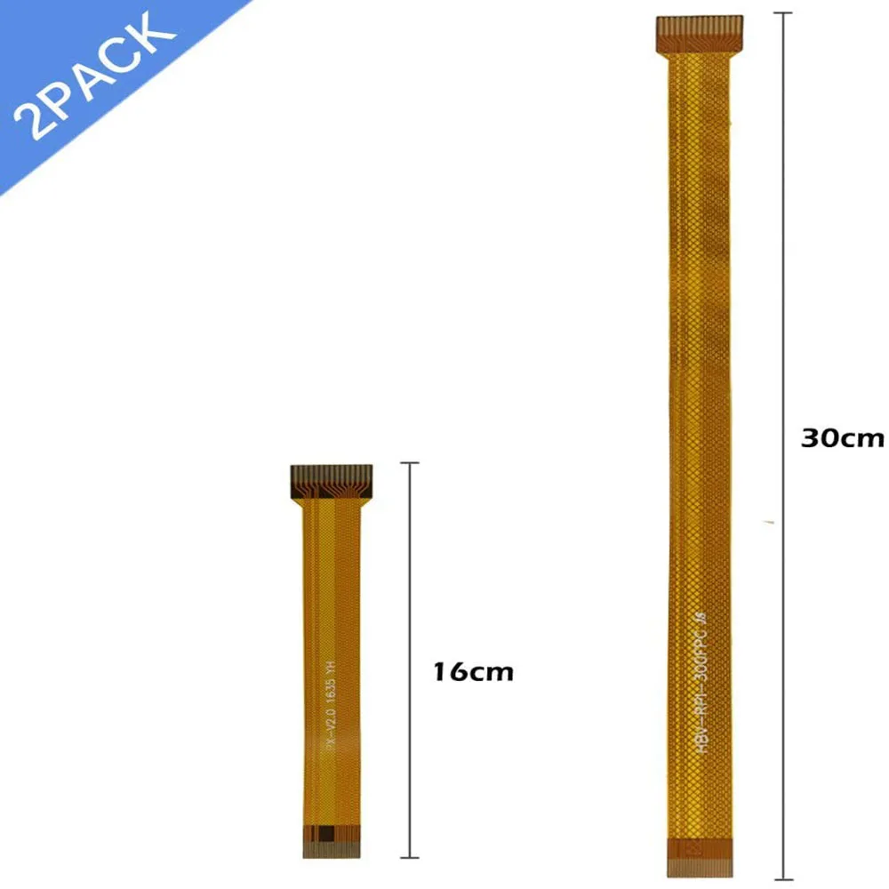 

iUniker Raspberry Pi Zero Camera FFC Cable, Flex Cable 15Pin to 22Pin 16CM&30CM Ribbon Cable for Raspberry Pi Zero/Zero W