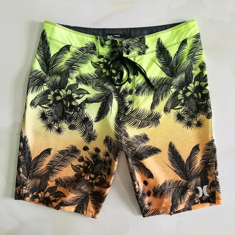 

Spring Summer Beach Shorts Men Quick-Dry Casual Swimming Seaside Surfing Household Hurley Shorts