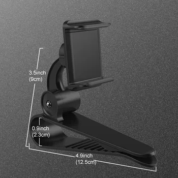 

1 Pc Car Sun Visor Bracket Car Phone Snap-in Universal Sun Visor Car Phone Bracket Pass Phone Bracket Accessories