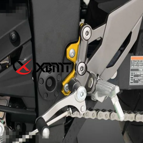 Мотоцикл CNC Алюминиевый Регулируемый Rearsets подножки кронштейн основание для Kawasaki