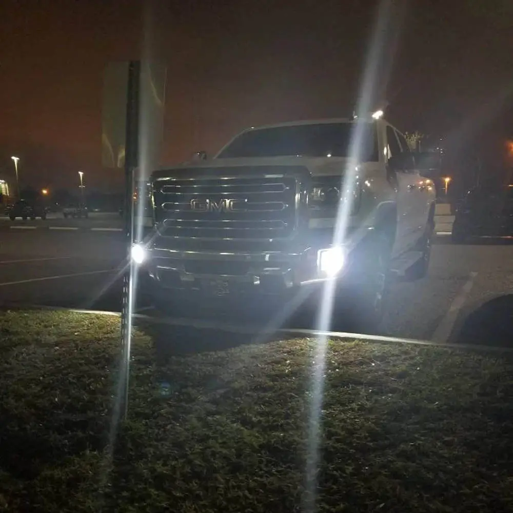 Универсальный 2 шт 2504 PS X 24W 12276 Автомобильный светодиодный противотуманный фонарь лампа белый Авто Вождение дневное время ходовая лампа 80 Вт Сигнал поворота Тормозные огни