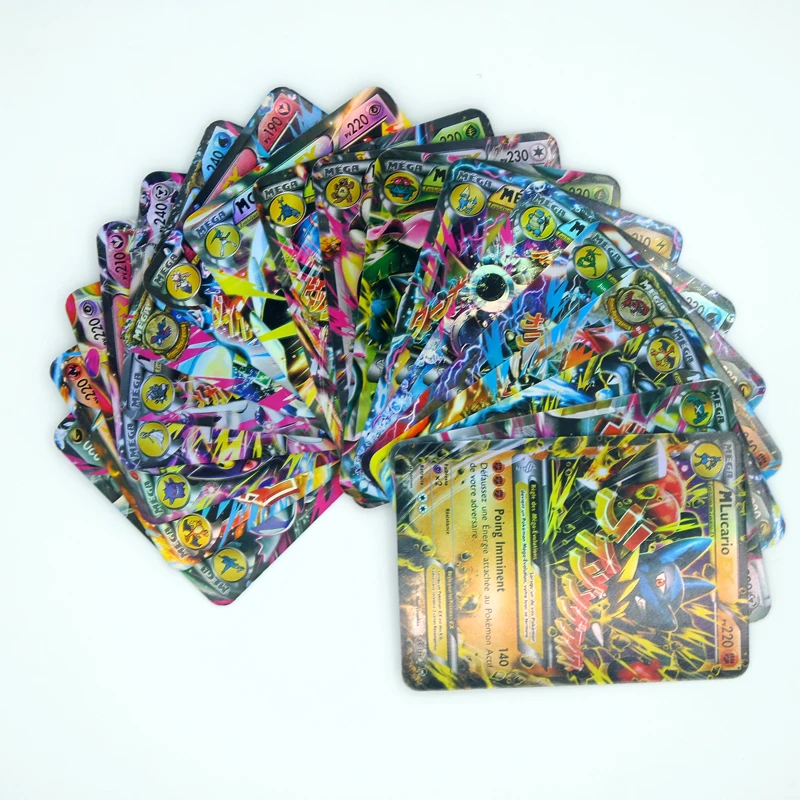 17 шт./кор. продавцов Pokemon Card Новые квадратные флэш ящик Пикачу флэш-карты Коллекция подарков с изображением покемонов комплект игрушки